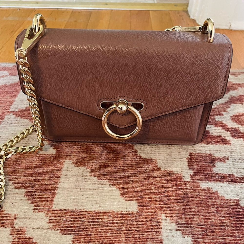 Rebecca Minkoff “Jean” Leather Crossbody Bag